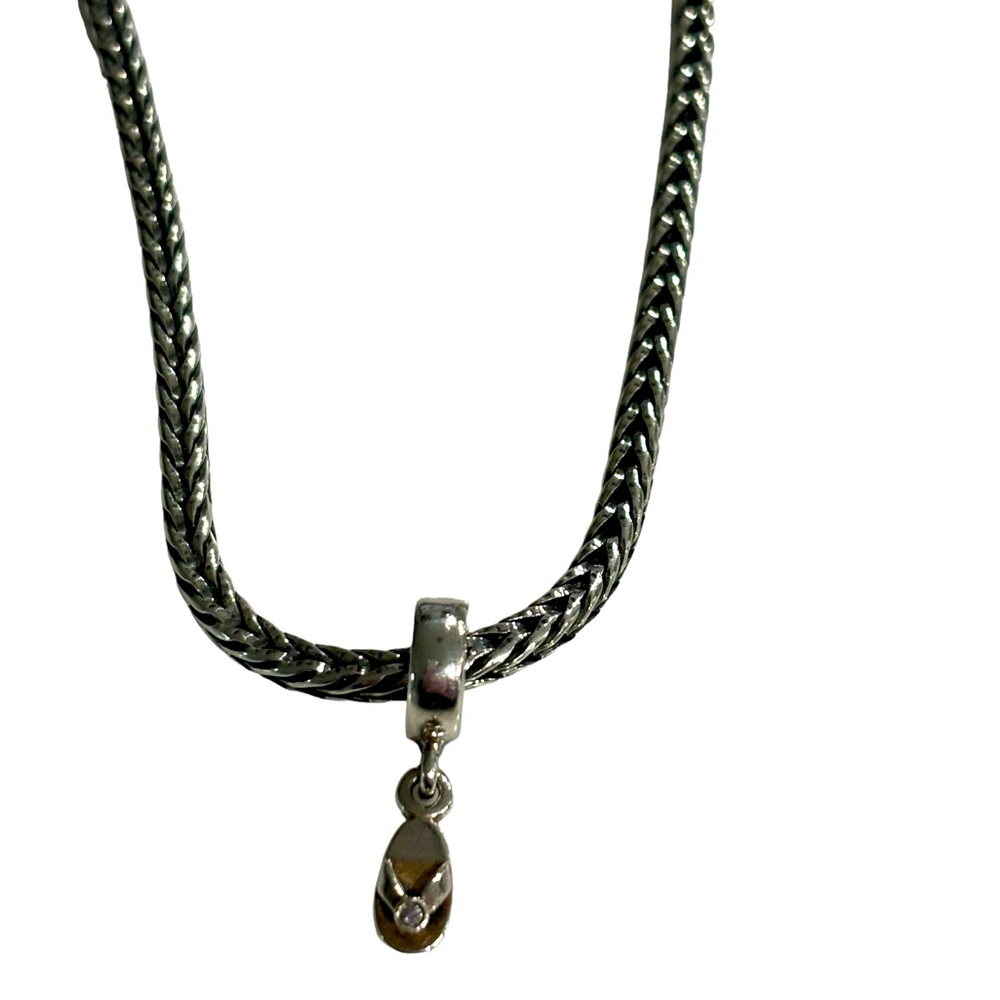 Pandora Sterling Silver Flip Flop Dangle Charm